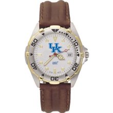 Kentucky Wildcats NCAA Men's All Star Watch with Leather Band