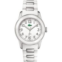 Lacoste Sport Collection Advantage Glossy Plastic White Dial Women's watch #2000461