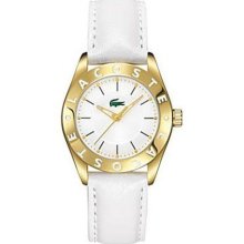 Lacoste Sport Collection Rose-gold Biarritz White Dial Women's Watch 2000586