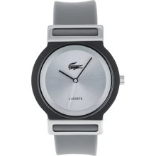 Lacoste Watch, Tokyo Silver Silcone Strap 39mm 2000697