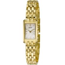 Ladies Accurist Gold Tone Bracelet Dress Watch Lb1388p