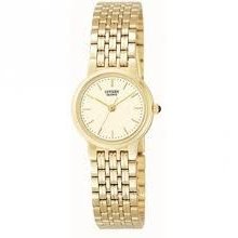 Ladies Citizen Quartz Ej5882-51p Gold Plated Bracelet Watch Rrp Â£79.95