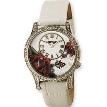 Ladies Ed Hardy Antoinette White Watch