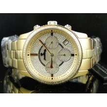 Ladies Jojo/just Bling Vixen Gold Diamond Watch 1.70 Ct