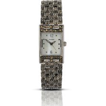 Ladies Sekonda Marcasite Set Mop Bracelet Watch 4880