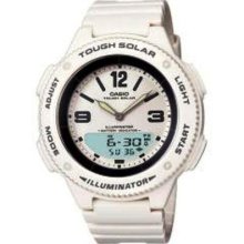 Ladies Tough Solar Powered Casio Analog-digital Watch