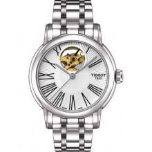 Lady Heart Automatic Watch - Roman Dial With Stainless Steel Bracelet