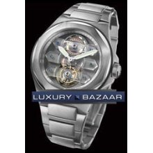 Laureato Evo3 Tourbillon With Three Sapphire Bridges (Titanium)