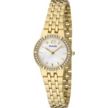 LB1737P Accurist Ladies Core Classic Crystals Gold Watch