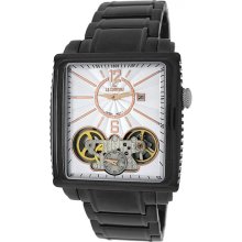 Le Chateau Men's Cautiva Black Ion-plated Steel Watch