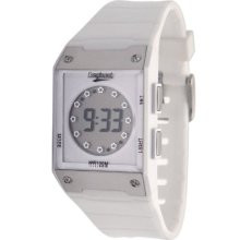 Longboard Women's Watch Digital Quartz 6075122 White Polyurethane Strap Black White Dial