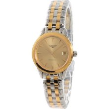 Longines Flagship L42743327 Women's Gold-tone Automatic Watch