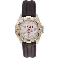 Louisiana State LSU Tigers All Star Ladies Leather Strap Watch