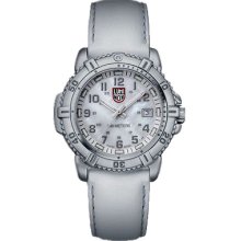 Luminox 7257 Steel Colormark Women's 38MM Mother of Pearl/Gray Watch