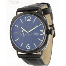 Luxury Automatic Watch Luminor Marina Black Leather Watch Mens Wrist