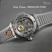 Luxury Big Bang King Power Manufacture Black Dlc/pvd Automatic Mens