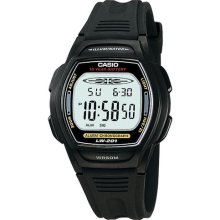 Lw-201-1avudf Casio Quartz Digital Time Alarm Unisex Chronograph Watch