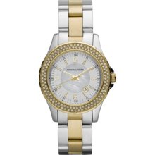 Madison Mini Two Tone Glitz Watch