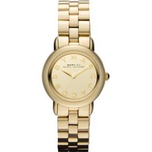 Marc Jacobs Mini Marci 26MM Adult Unisex Watches - gold