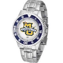 Marquette Golden Eagles Mens Steel Bandwrist Watch