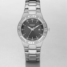 Men`s Stainless Steel Classic Sport Watch W/ Gray Dial