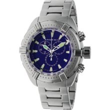 Men's Android Stratus Blue Chronograph Dive Watch With Stainless Steel Band