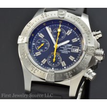 Mens Breitling Avenger Skyland Code Yellow Limted Edition Chronograph A13380