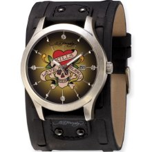 Mens Ed Hardy Gladiator Love Kills Watch