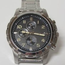 Men's Fossil Stainless Steel Chronograph Watch Fs-4542