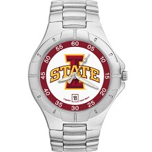 Mens Iowa State Watch - Stainless Steel Pro II Sport