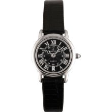 Mens Ladies Women Sartego Sed671b Watch Toledo Dress Black Dial Strap