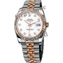 Men's Rolex Oyster Perpetual Datejust Watch - 116231_WhtDDJ