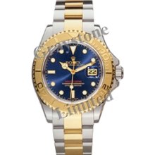 Men's Rolex Oyster Perpetual Yacht-Master 40mm Watch - 16623_Blue