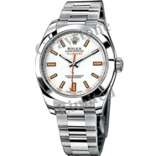 Men's Rolex Oyster Perpetual Milgauss Watch - 116400_WhtIO