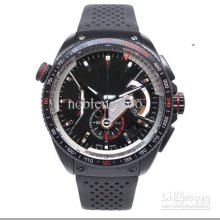 Men's Sapphire Black Dial Grand Calibre 36rs Automatic Sport Luxury