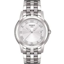 Men's Tissot Ballade III Silver Quartz Stainless Steel Watch