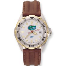 Mens University Of Florida All-Star Leather Band Watch Ring