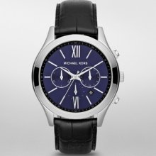 Michael Kors Mk8307 Brookton Dark Blue Quartz Mens Watch