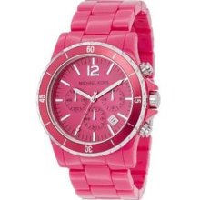 Michael Kors Pink Acrylic Women's Watch MK5272