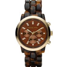 Michael Kors Resin Chronograph Watch