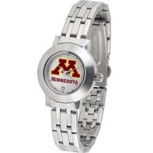 Minnesota Golden Gophers Ladies Stainless Steel Watch