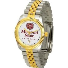 Missouri State Bears MSU NCAA Mens Steel Executive Watch ...