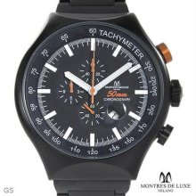 Montres De Luxe Milano Gentlemens Chronograph Date Watch