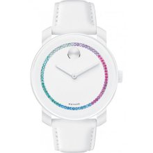 Movado Bold Large Crystal Muesum Watch