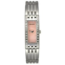 Movado Esperanza Baguette Case Pink Mother-of-pearl Dial Women's watch #606299