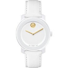 Movado White TR90 Coposite Ladies Watch 3600045