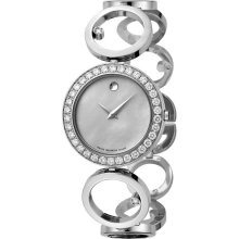 Movado Women's Ono Mother Of Pearl Dial Watch 0605931