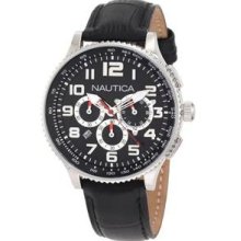 Nautica Men's Ocn 38 Mid Br. Chronograph Watch N22596m