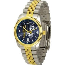 Navy Midshipmen NCAA Mens 23Kt Executive Watch ...