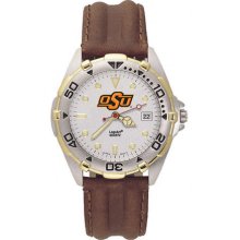 NCAA - Oklahoma State Cowboys Men's All Star Leather Watch